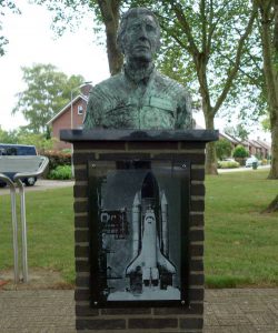 Beeld van de eerste Nederlandse astronaut