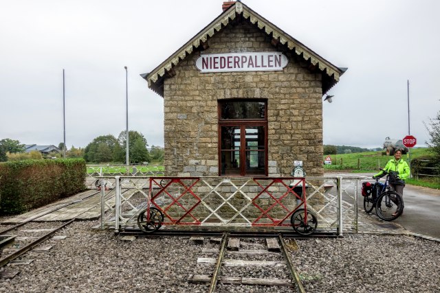 Het oude stationnetje van Niederpallen