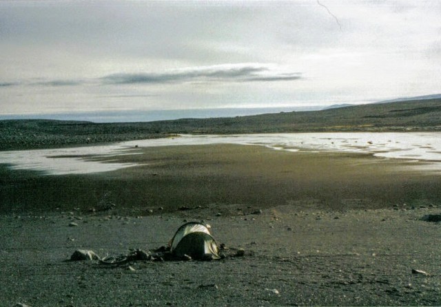 Campings zijn er niet in hartje IJsland, dus wildkamperen is eigenlijk de enige optie
