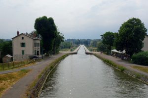 De Kanaalbrug over de Loire bij Briaire