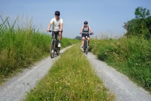 Stukkie onverhard op de Amazon of Europe Bike Trail