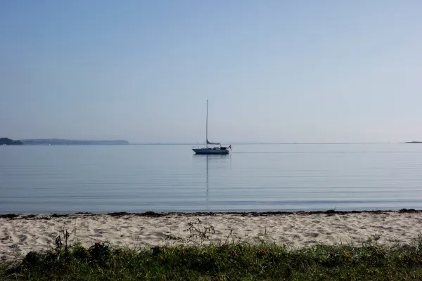 bootje langs de route van het Gendarmenpad