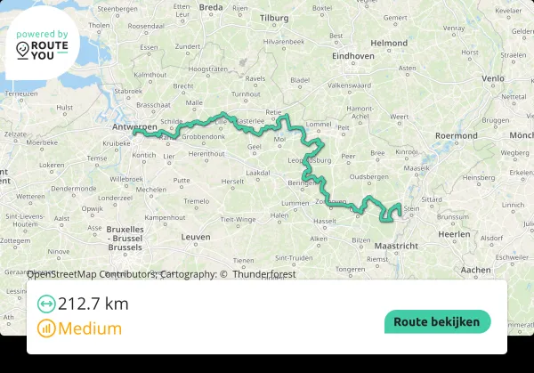 Kempen icoonfietsroute