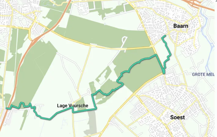 NS-wandeling de Vuursche